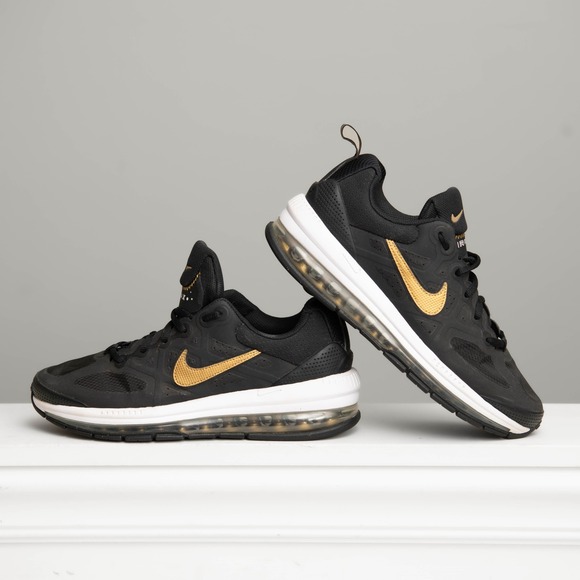 Nike Other - Nike Air Max Genome Mens Sz 8 Black Gold Running Shoes Athleisure Streetwear